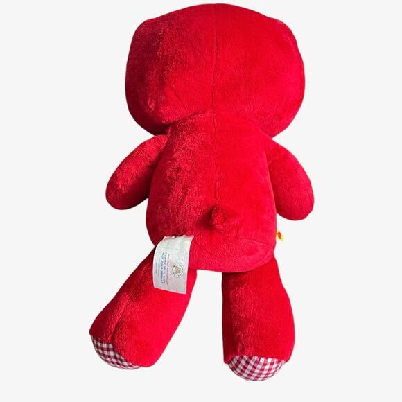 Limited Edition 2011 Hello Kitty Build A Bear Sanrio Red Gingham Heart NO BOW - Picture 3 of 11